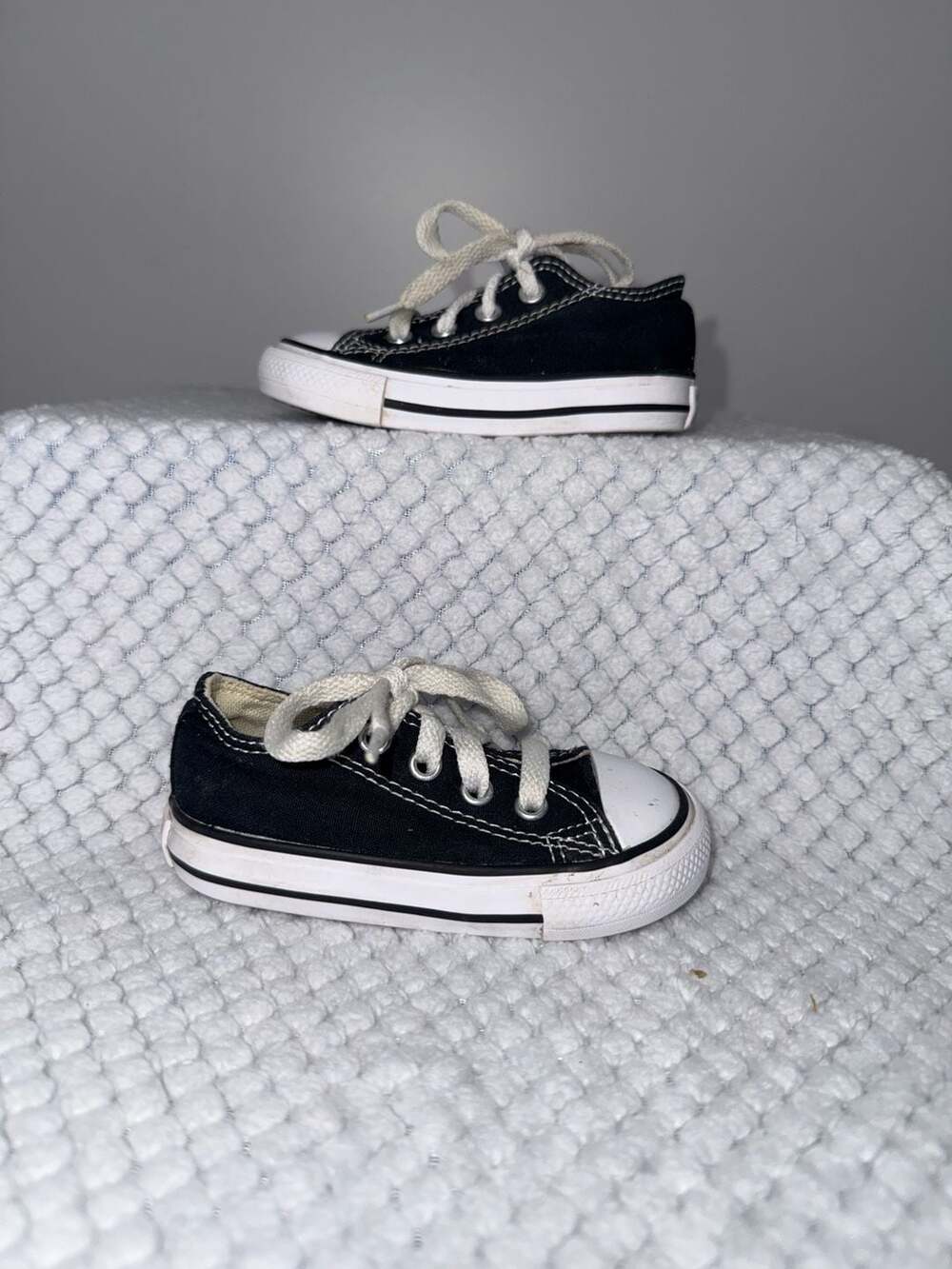 Toddler Converse Chuck Taylor All Star Low Top Sneakers Black Canvas